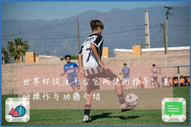 世界杯投注平台官网使用指导：基础操作与功能介绍