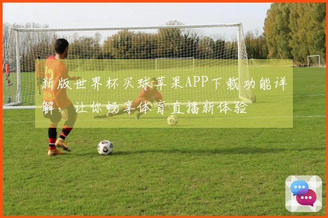 新版世界杯买球苹果APP下载功能详解，让你畅享体育直播新体验