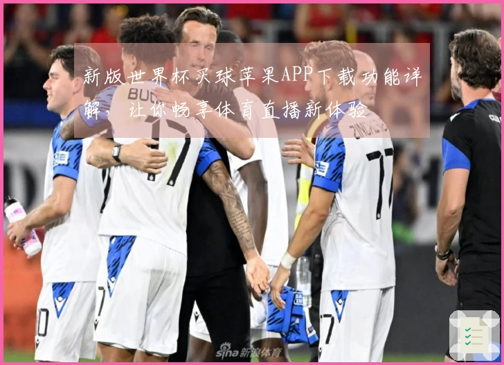 新版世界杯买球苹果APP下载功能详解，让你畅享体育直播新体验